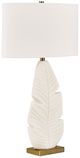 Uttermost® Palm Leaf White Table Lamp-0