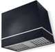 AGA Loge 36" Gloss Black Wall Mounted Range Hood with Polished Chrome Trim-0