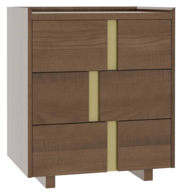 Country View Woodworking Verrado 28" Wood Legs Bedside Chest-0