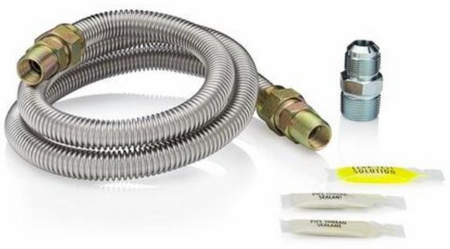 Frigidaire® 4" Stainless Steel Gas Extra Fitting Kit-0