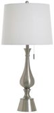 Stylecraft Brushed Steel 16" Table Lamp-0