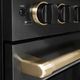ZLINE Designer Collection 48" Black Satin Stainless Steel Pro Style Dual Fuel Range with 8 Burner Gas Cooktop-4