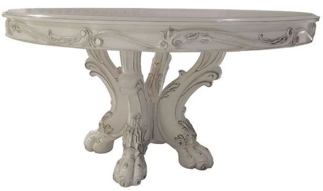 ACME Furniture Dresden Bone White Dining Table-0