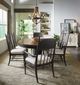 Hooker® Furniture Americana Biscuit/Molasses Dining Arm Chair-1