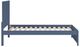 Homelegance® Nora Blue Twin Platform Bed-5