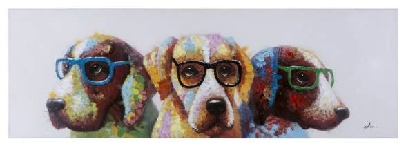 YHD Cool Dogs Wall Art-0