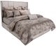 Michael Amini® Roxbury Park Gray/Slate California King Upholstered Multi-Panel Bed-0