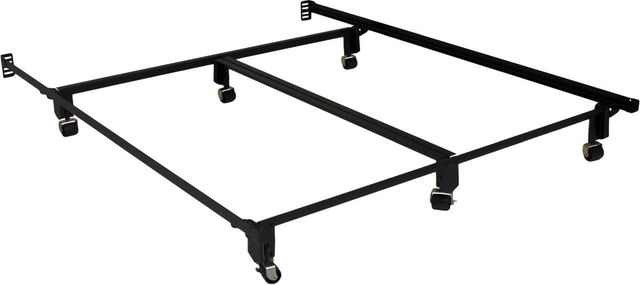 Home By Hollywood Elite Holly-Matic® High Carbon California King Bed Frame with Double Center Support and Rollers-0