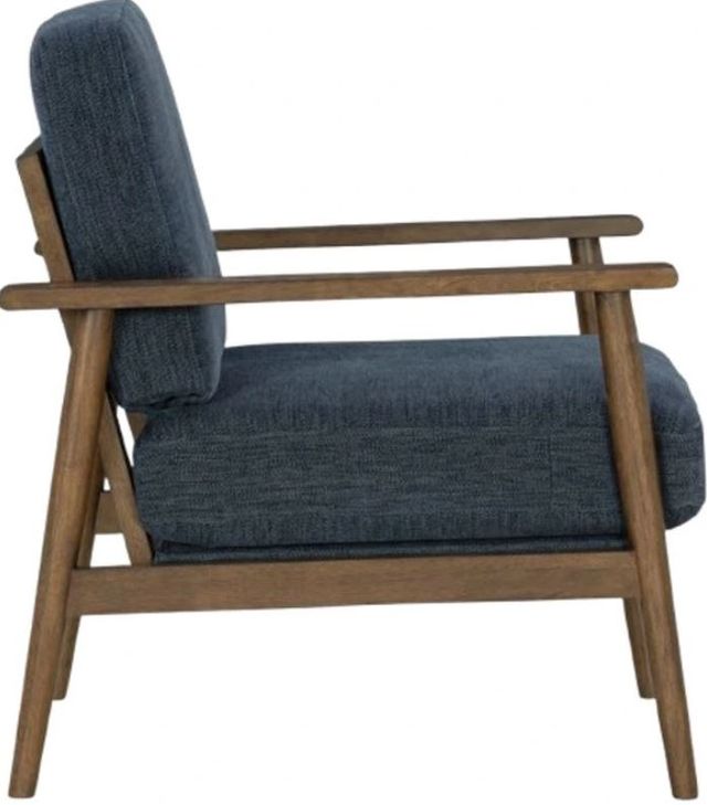 Signature Design by Ashley® Bixler Navy/Brown Accent Chair-2