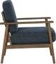Signature Design by Ashley® Bixler Navy/Brown Accent Chair-2