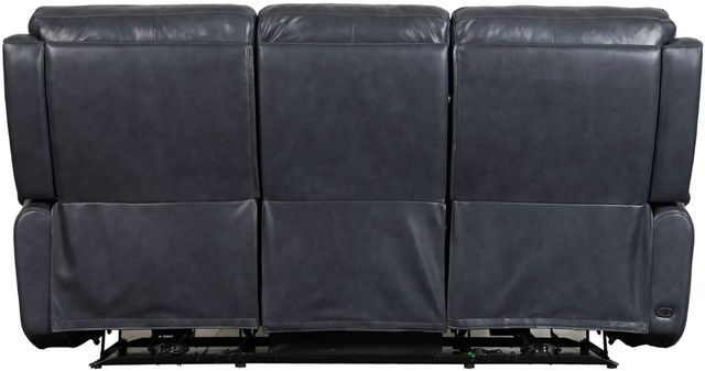 Liberty Furniture Clinton Carmel Slate Leather Power Reclining Sofa with Power Headrest and Power Lumbar-2