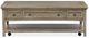 Magnussen Home® Paxton Place Dovetail Grey Rectangular Cocktail Table with Casters-1