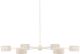 Currey & Company Monreale White Chandelier-1