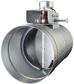 Best® 8" Automatic Make-Up Air Damper