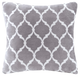 Olliix by Madison Park Ogee Grey Square Pillow-0