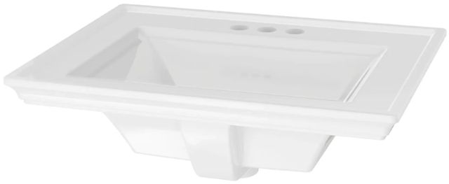 American Standard Town Square® S White Drop-In Sink with 4" Centerset-1