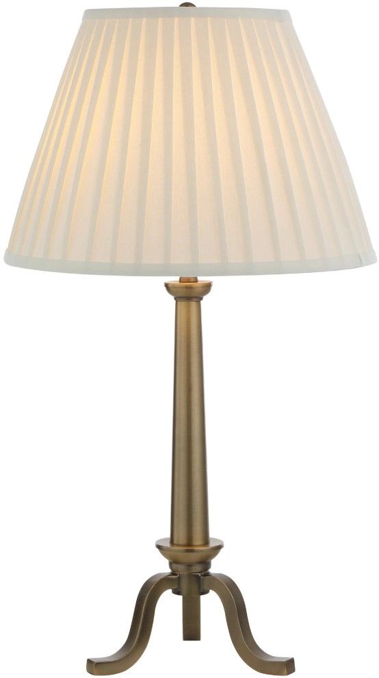 Renwil® Everren Lucerna Dark Antique Brushed Brass Table Lamp-2