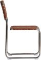 Moe's Home Collection Moma 2-Piece Brown Leather Dining Chair Set-2