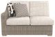 Signature Design by Ashley® Beachcroft 2-Piece Beige/Brown Outdoor Fabric/Resin Wicker Loveseat-3