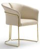 VIG Furniture Modrest Renfew Beige/Champagne Gold Dining Chair -0
