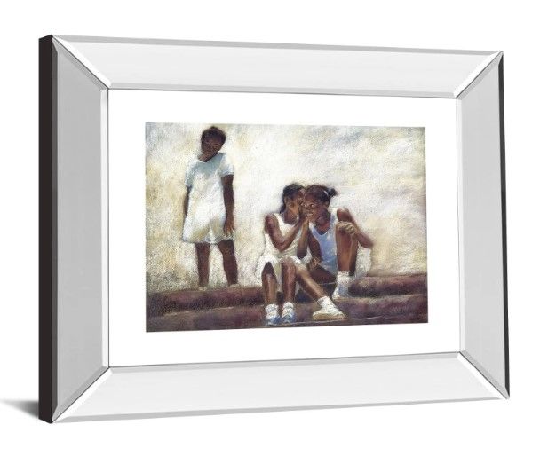Classy Art Secrets by Sharon Wilson Mirrored Frame Wall Art-1