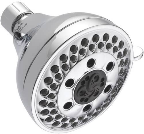 Delta Universal Showering Chrome H2Okinetic® 5-Spray Setting Shower Head-0