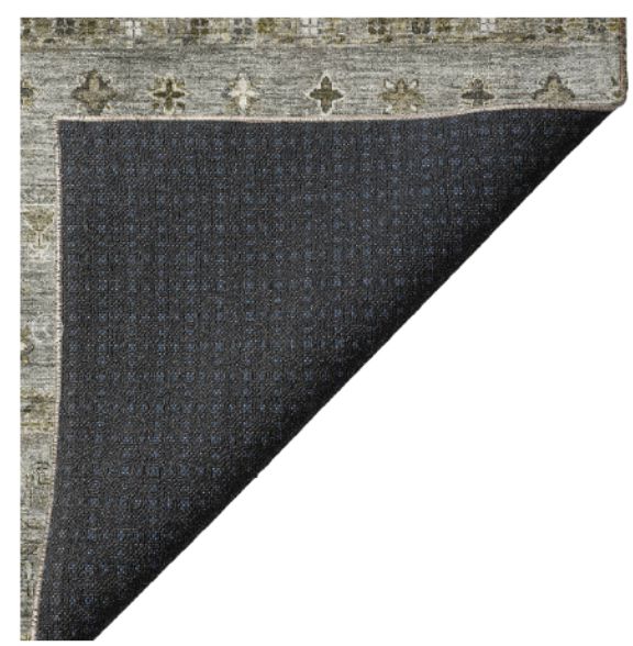 Dalyn™ Rug Company Karaj Pewter 5'x8' Area Rug-2