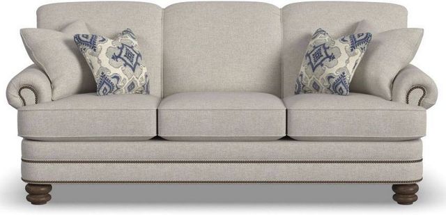 Flexsteel® Bay Bridge Silver Driftwood Sofa-3