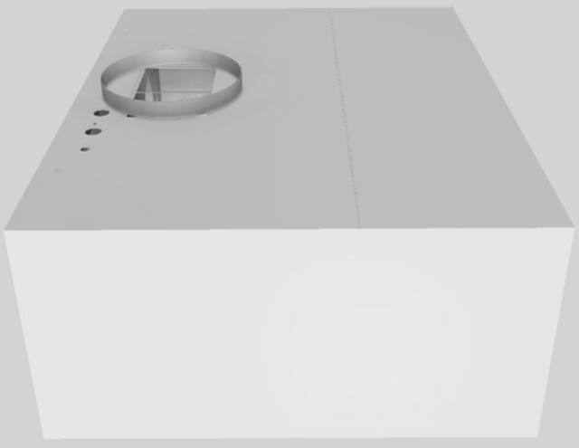Vent-A-Hood® 30" White Wall Mounted Range Hood-1