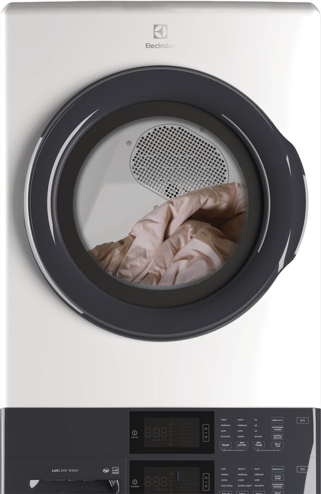 Electrolux 300 Series 4.4 Cu. Ft. Washer, 8.0 Cu. Ft. Electric Dryer White Stack Laundry-6
