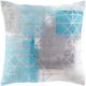 Surya Balliano Medium Gray 20"x20" Toss Pillow with Polyester Insert-0
