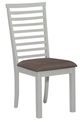 Liberty Furniture Brook Bay 5-Piece Carbon Gray/Textured White Trestle Dining Set-3