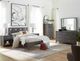 Modus Furniture Nevis Riva Sharkskin King Panel Bed-1