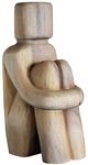 Dovetail Furniture Home Decor Natural Wood Sculpture-0