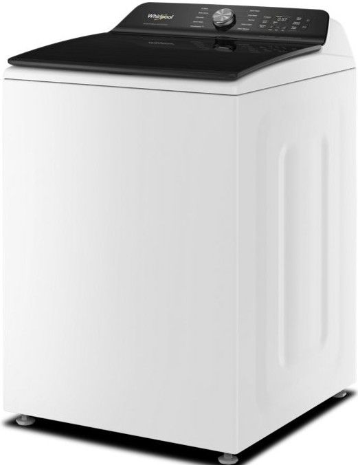 Whirlpool® 5.3 Cu. Ft. White Smart Impeller Top Load Washer with Removable Agitator-2