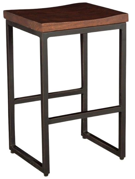 Home Trends & Design Paso Robles Tawny Brown Counter Stool-0