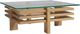 Tommy Bahama® Furniture Los Altos Calcutta Glass Top Cocktail Table with Brown Base-0