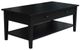 John Thomas Furniture® Destinations Spencer Black Coffee Table-0
