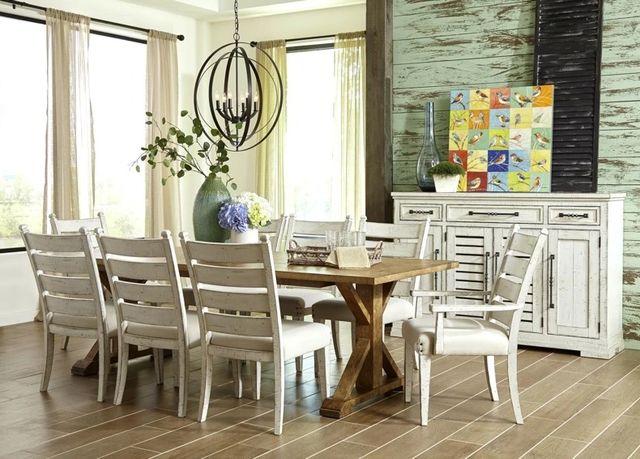 Legacy Classic Coming Home 2-Piece Chalk Arm Chair Set-1