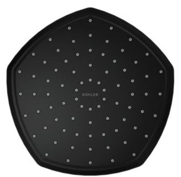 KOHLER® Occasion® Matte Black 2.5 GPM 8" Single-Function Rainhead-4