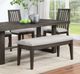 Winners Only® Maybrook Dark Oak 44'' Tall Bench-1