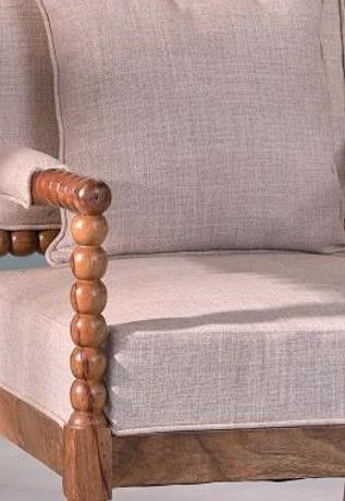 Jaipur Furniture Atwater Beige/Brown Chair-2