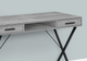 Monarch Specialties Inc. Black Metal/Grey Computer Desk-1