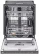 LG 24" PrintProof™ Black Stainless Steel Top Control Built In Dishwasher-1