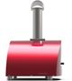 Alfa Moderno 2 Pizze 38" Ruby Red Wood Pizza Oven-3