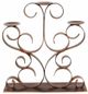 Crestview Collection Shiloh Bronze Pillar Holder-0