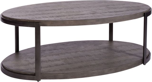 Liberty Furniture Modern View 3-Piece Dark Pewter/Gauntlet Gray Optional Occasional Table Set-1