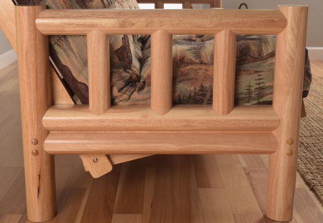 Kodiak Furniture Lodge Canadian/Natural Full Storage Futon with Mattress-3