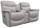 La-Z-Boy® James Powder Manual Reclining Loveseat with Console-0