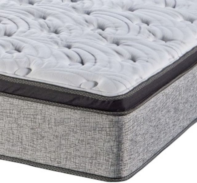 Restonic® Park City 13.5" Wrapped Coil Plush Euro Top Twin Mattress-1